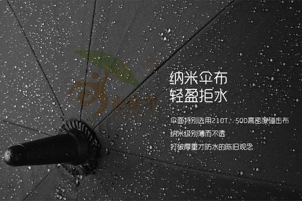 快猫短视频APP下载地址伞（弯柄） yk-ZGWB224